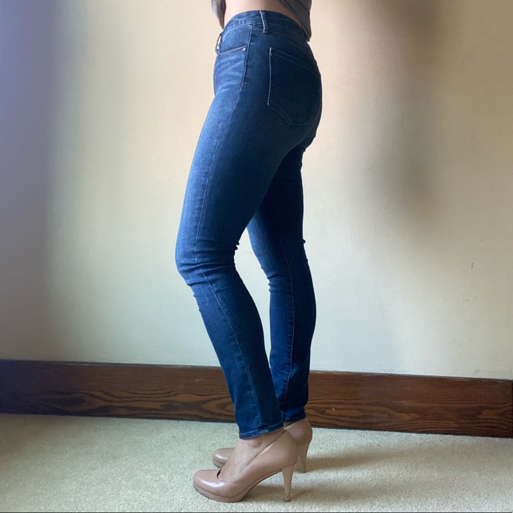 Articles of Society skinny medium blue high rise waisted jeans